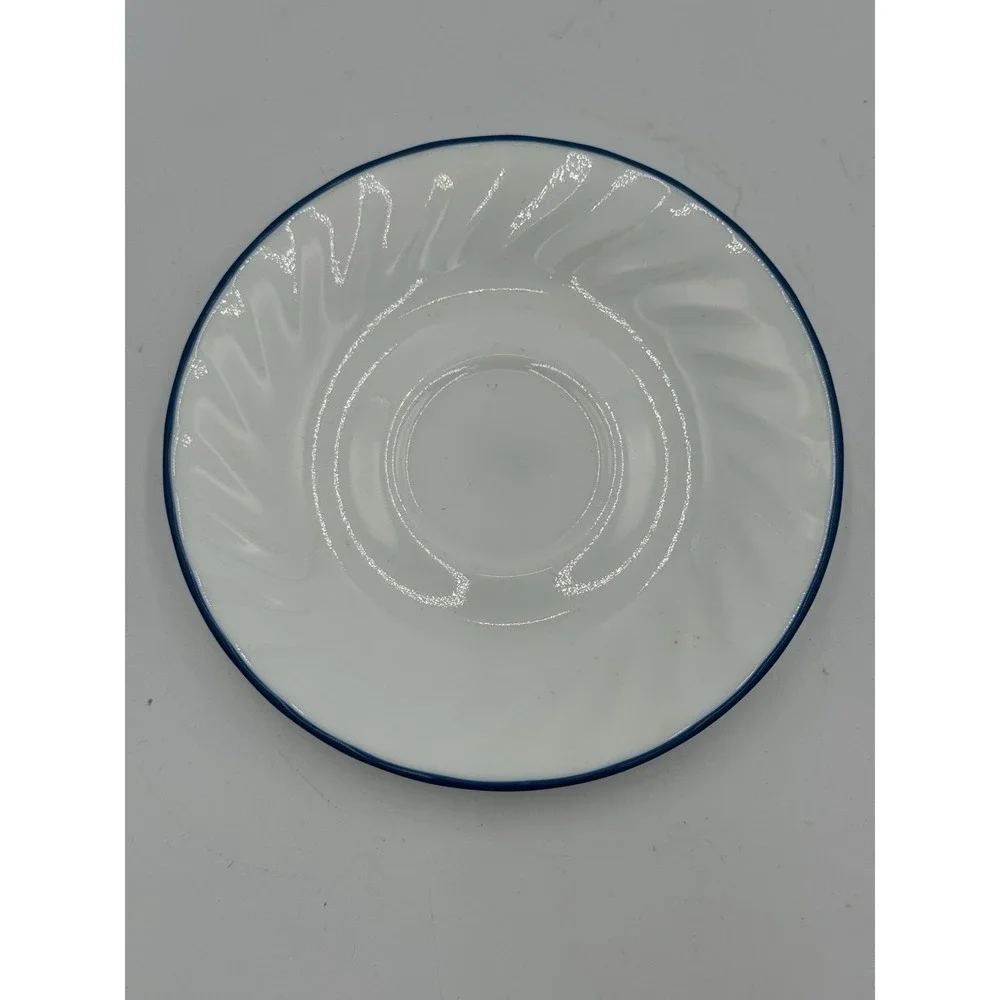 CORELLE Blue Velvet Roses Saucer - 6 1/4